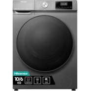 Hisense 10kg Washer And 6kg Dryer Washing Machine WDQY1014EVJM; 1400rpm, A+, - Grey (2YR WRTY)