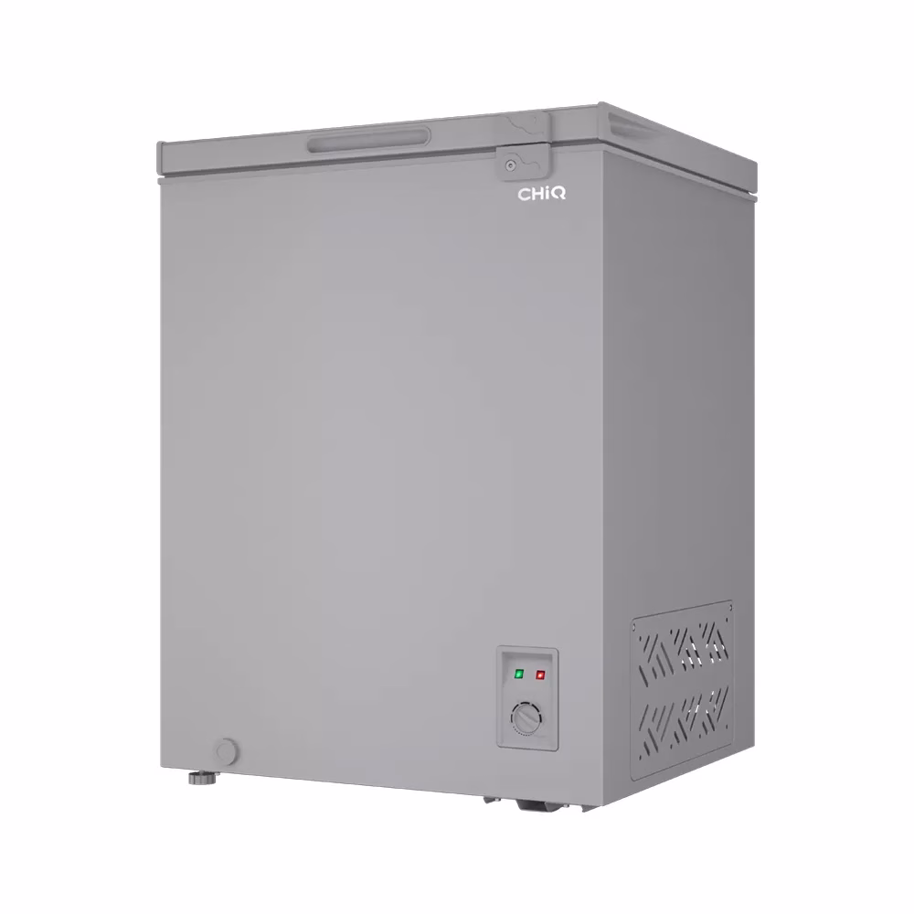 CHiQ 260 - Litres Deep Freezer CF260, Chest Freezer - Silver (3YRs WRTY)