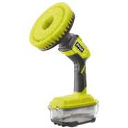 ONE+ 18Volt Cordless Compact Power Scrubber (Tool Only) With 6 in. 4-Piece Microfiber Cleaning Kit - Multicolor