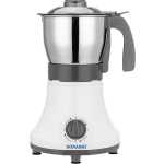 SONASHI SCG-4006 Coffee Grinder – 0.8L, Mixer Grinder with Detachable Stainless Steel Jar, Blade, 3 Speed Switch | Electronic Kitchen Appliances | Perfect for Household Kitchen