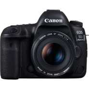 Canon EOS 5D Mark IV Digital SLR Camera, Full-Frame DSLR Camera, 30.4 Megapixel CMOS Sensor, 4K Video, Content Creator Camera, EF Mount, Free Tripod, Camera Bag + 64GB Memory Card