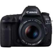 Canon EOS 5D Mark IV Digital SLR Camera, Full-Frame DSLR Camera, 30.4 Megapixel CMOS Sensor, 4K Video, Content Creator Camera, EF Mount, Free Tripod, Camera Bag + 64GB Memory Card