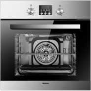 Hisense 60cm Built-in Oven Vith Fan, Digital Display (HBO60103) -Silver (3YRs WRTY)
