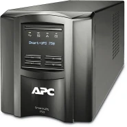 APC 750VA Smart-UPS, Line Interactive, 500W, Tower, 230V, 6x IEC C13 outlets, SmartSlot, AVR, LCD | SMT750I
