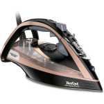 TEFAL Steam Iron 3100W | Ultimate Pure Iron Steamer | 350 ml | With Calc Remover | Durilium Airglide Non-Stick Soleplate Technology | 1 Years Warranty | FV9845M0