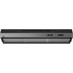 Beko 90cm Built-in Under Cabinet Hood CFB9433XH; Cooker Hood, Stainless Steel Finish, 3 Power Levels, 380 m³/h Extraction, Halogen Lighting