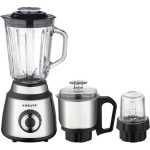 Sokany 3-IN-1 Blender SK-03027 | 1.5L Glass Jar | 1000W | 150g Grinder | 300g Grinder
