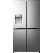 Hisense 720 Liters 2-Door Side-by-Side Refrigerator with Water Dispenser and Ice Maker, WiFi Connectivity, RC-72WS4SA (3YRs WRTY)