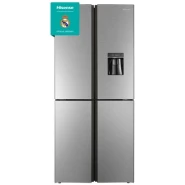 Hisense 561L Fridge RQ561N4AC1; Side-By-Side Frost Free Refrigerator With Water Dispenser - Silver (3YRs WRTY)