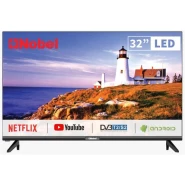 NOBLE 32-Inch Android LED Smart TV N32 With Inbuilt Free To Air Decoder, AC/DC - Black  [1 YR WRTY]