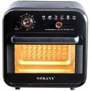 Sokany 18L SK-10001 Air Fryer + Oven 1800W With Grill+Timer - Black