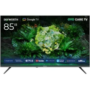 Skyworth 86 inch UHD 4K Smart Google TV, Voice Control, Chromecast Built-in, Netflix, Youtube, Prime Video, Bluetooth, Inbuilt Free To Air Deccoder - Black