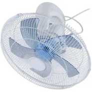 Sayonapps 16 Inch High Performance Ceiling Orbit Fan With Copper Motor And Metallic Grill-White