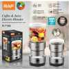 RAF 2 In 1 Stainless Steel Wet & Dry Mini Electric Spices Coffee Grinder and Smoothie Juice Blender