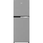 Beko 231L Fridge, RDNT231I50S, Double Door Top Mount Freezer Frost Free Refrigerator - Inox