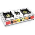 Saachi Triple Burner Gas Stove NL-GAS-5224-ST with Automatic Ignition (1YR WRTY)