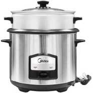 Midea 1.8L Rice Cooker With Steamer, 750W, 2.95kg Rice | MG-TH657A