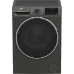 Beko 10kg/6kg Washer Dryer Washing Machine BWD106, 1400rpm, 15 Programs, Steam Cure Technology,  ProSmart Inverter Motor - Grey
