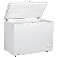 Beko 316L Chest Freezer, Single Door  w/ Sliding Glass, Light, Inside Condenser, Lock, BCF3316 UK KE - White