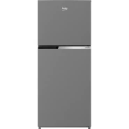Beko 371L Fridge, RDNT371I50S, Double Door Top Mount Freezer Frost Free Refrigerator - Inox