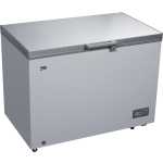 Beko 316L Chest Freezer, Single Door  w/ Sliding Glass, Light, Inside Condenser, Lock, BCF3316S UK KE - Silver