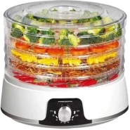 Vogatronix 6 Layer Food Dehydrator Vegetable Fruit Dryer Trays- Clear