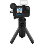 GoPro HERO11 Black Creator Edition - Includes HERO11 , Volta (Battery Grip, Tripod, Remote), Media Mod, Light Mod, Enduro Battery, and Carrying Case
