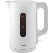 Panasonic 1.7L Kettle with Cylindrical Body, 2200W, NC-K101WTZ, White