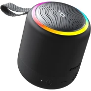 Soundcore Mini 3 Pro Bluetooth Speaker, BassUp and PartyCast Technology, USB-C, Waterproof IPX7, and Customizable EQ Black