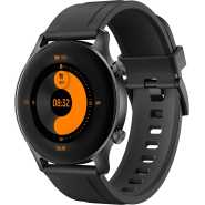Haylou RS3 Smartwatch With Heatlh Fitness Tracker, 5ATM Waterproof GPS AMOLED HD Display - Black