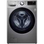 LG 15 Kg Washer & 8 Kg Dryer Front Load, Direct Drive Motor 1400 RPM 12 Programmers Color Silver Model - F0L9DGP2S
