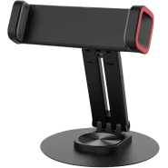 JMARY MK-63 360 Degree Rotating Base, Foldable Desktop Stand for Phone/Tablet