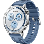 HUAWEI WATCH GT5 46mm Smartwatch, upto14 Days Battery Life,Sharp-Edged Design, Health Tracking, iOS & Android Compatible, HUAWEI Care+, 3 Month Extra warranty, Blue