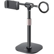 YESIDO C297 Desk Phone Stand Holder Adjustable Height Live Streaming Bracket for 2 Cell Phones