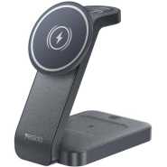 Yesido DS26 4-in-1 Magnetic Wireless Charging Stand with Night Light (Black)