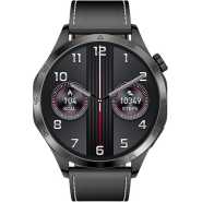GREEN LION Optima Smart Watch, ChatGPT Function, AI WatchFace, Dynamic Island, Double Tap Function, NFC Access Control, Always On Screen, Wireless charger, 7 Days Standby - Black