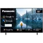 Panasonic 55 Inch LED Google TV TH55MX740M; (4K HDR UHD, HCX Processor, Dolby Atmos, Smart TV, Voice Assistant, Bluetooth, HDMI, USB), Black