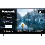 Panasonic 75-Inch LED Smart Google TV TH75MX740M; (4K HDR UHD, HCX Processor, Dolby Atmos, Smart TV, Voice Assistant, Bluetooth, HDMI, USB), Black