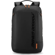 Porodo Gaming Water-Resistant PU Laptop Backpack With USB-C Port - Black