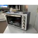 IQRA 30L Premium Electric Oven, 2 HP, Oven Lamp, Pizza Tray, Baking Tray, Rotisserie, Grill, IQ-EO38HP