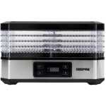 Geepas 520W Digital Food Dehydrator GFD63013UK – Food Dryer With 5 Large Trays, Adjustable Temperature & Timer Settings, Ideal For Fruit, Healthy Snacks, Vegetables, Meats & Chili, Bpa-Free - 2 Years Warranty