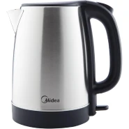 Midea 1.7L Stainless Steel Electric Kettle, 2200W Cordless 360° Swivel Base, Power Cord Storage, Auto Cut-off Function, One Touch Lid Opening, Best for Home, Kitchen & Office, MK17S32A2