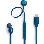 JBL TUNE 310C USB-C Wired Hi-Res In-Ear Headphones, Blue