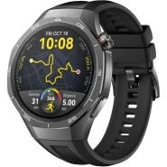HUAWEI WATCH GT5 Pro 46 mm Smartwatch, Sharp-Edged Design, upto 14 Days Battery Life, Pro-level Sports Watch, Health Tracking, iOS & Android Compatible, 3 Months HUAWEI Care+, Black
