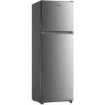 Midea 333 Litre Fridge, (Net 240L), MDRT333FGF02, Double Door Top Mount Freezer Defrost Refrigerator - Silver