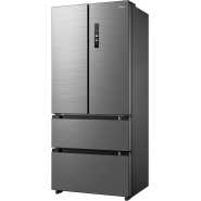 Midea 692L Freestanding Fridge Freezer, MDRF692FIC46, No Frost, (Net 516L, 347L Fridge+169L Freezer) with LED Light - Inox