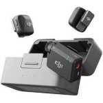 DJI Mic Mini (2 TX + 1 RX + Charging Case), Wireless Microphone For IPhone/Camera/Android, Ultralight, Detail-Rich Audio, 48h Use, Noise Cancelling, Automatic Limiting, Vlog, Streaming
