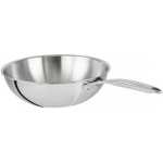 34Cm Stainless Steel Wok Gas Induction Cooker Frying Saucepan Non-Toxic Cookware Chef's Pan Compatible With Stay-Cool Handle & Oven Safe Pot