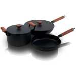 Healthy Nonstick Cookware Sets, Pots And Pans Set Nonstick, Pots And Pans Set, Non Stick Cooking Set, Integrated Casting WIth Native Iron, W/Frying Pans & Saucepans(PFOS, PFOA Free)