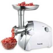 Saachi NL-MG-966 Stainless Steel Meat Grinder With Copper Motor And Multifunctional Attachments
